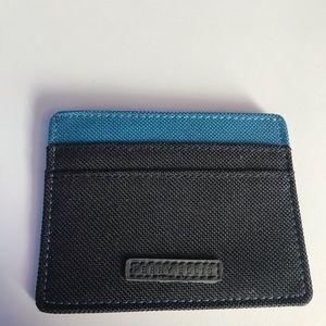 Mens perry ellis card case wallet